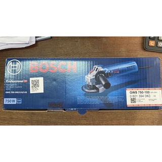 ครื่องเจียร 4” Bosch Gws 750-100 ปี 2021 แท้