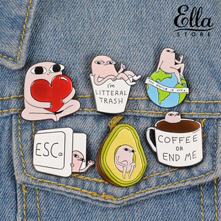 Ella @ เสื้อแจ็คเก็ตยีนส์ลายการ์ตูนอะโวคาโด