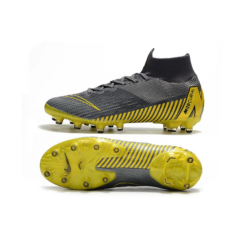 รองเท้าฟุตบอลกลางแจ้งผู้ชาย Nike High help Mercurial Superfly 12 CR7 Elite 360 ​​AG ของแท้ 100% | Shopee Thailand