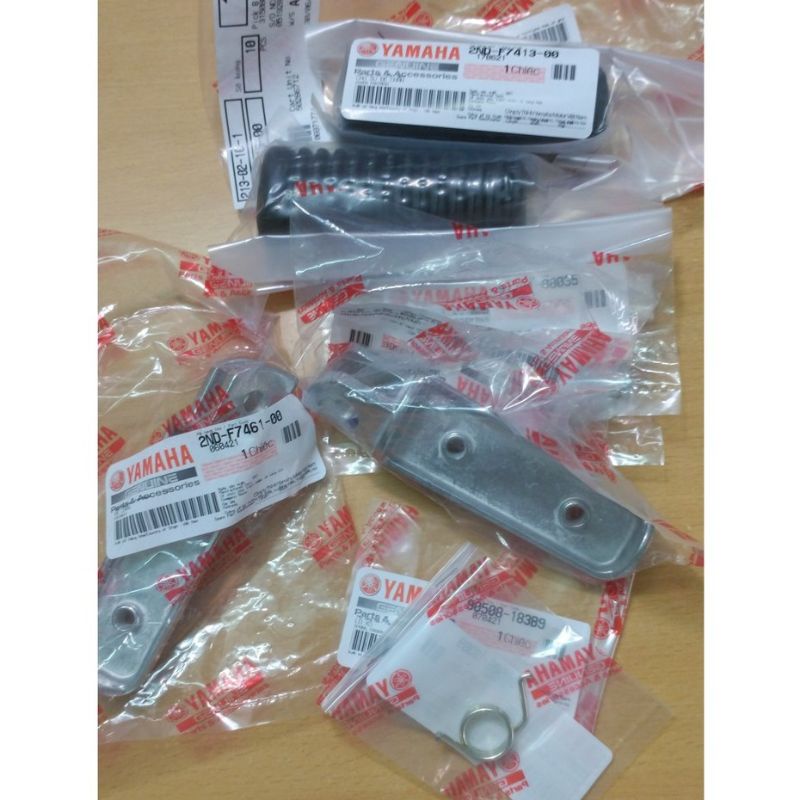 พักเท้าหน้า yamaha exciter 150 แท้