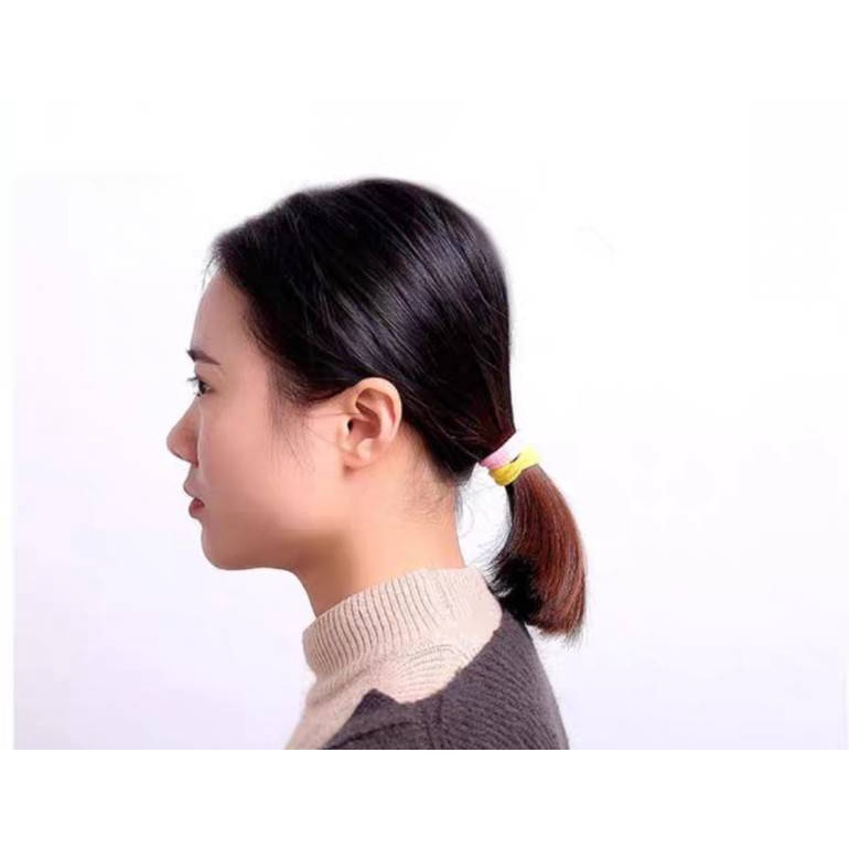 ACJ-ยางมัดผมแบบกระปุกมาใหม่ มี 30 เส้น พร้อมส่ง - รูปที่ 5