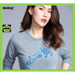 Rudedog เสื้อแขนยาว ชาย หญิง รุ่น Lava สีเทาอ่อน