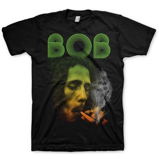 GILDAN เสื้อยืด ผ้าฝ้าย พิมพ์ลาย Bob Marley And The Wailers Smokin Da Erb สวมใส่สบาย