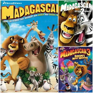 มาดากัสการ์ ครบ 3 ภาค Madagascar 3-Movie Collection #หนังการ์ตูน #แพ็คสุดคุ้ม