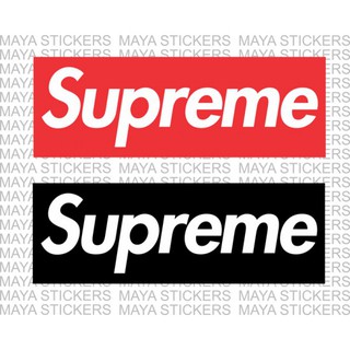 STICKER SUPREME สติ๊กเกอร์ ผิวด้านงาน PREMIUM