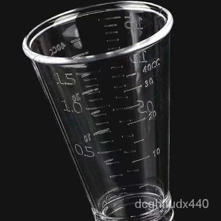 Plastic Jiggerจิ๊กเกอร์ จิกเกอร์ พลาสติก แก้วตวงน้ำเชื่อม ถ้วยตวงเหล้า