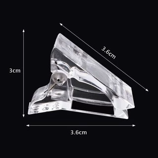 จัดส่งทันที ♡ Nail​ clip คลิป คลิปหนีบสำหรับต่อเจล คลิปโพลีเจล​ ตัวหนีบเล็บ