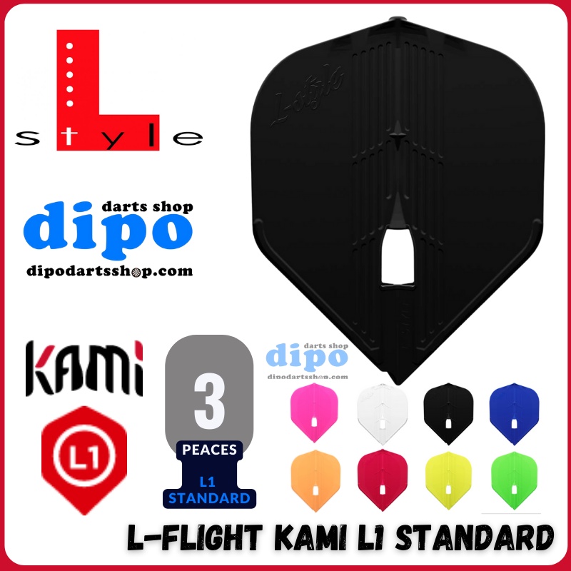 L-Style Darts Flight - L-Flight PRO KAMI  Standard L1