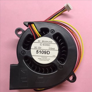 100% NEW Projector blower cooling fan For TOSHIBA C-E05C for EB-C26SH C28SH C30X C30XE EB-S02 DC 12V 210MA EPSON fan