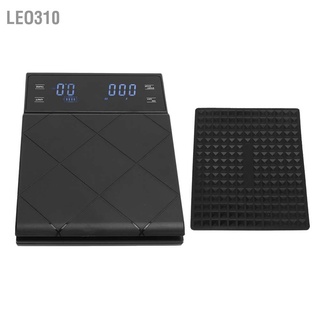 Coffee Scale Timer Function LED Touch Screen High Accuracy Auto Off Durable ABS Nonslip Different Units Kitchen