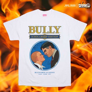 ถูกสุดๆ(Big SIZE) เสื้อยืดพิมพ์ลาย GAME BULL สไตล์วินเทจขนาดใหญ่ OVERSIZE สําหรับทุกเพศรหัสเต็ม