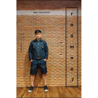 Room Jeans - เสื้อแจ็คเก็ตยีนส์ ผู้ชาย รุ่น JACKET Room No. 7