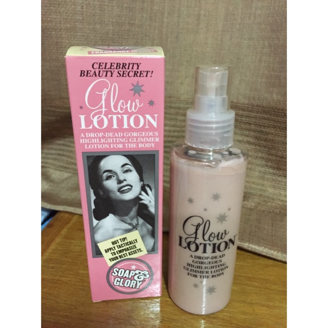 Soap&glory glow lotion