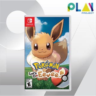 Nintendo Switch : Pokemon Lets Go Eevee [มือ1] [แผ่นเกมนินเทนโด้ switch]