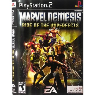 แผ่นเกมส์ PS2 Marvel Nemesis: Rise of the Imperfects