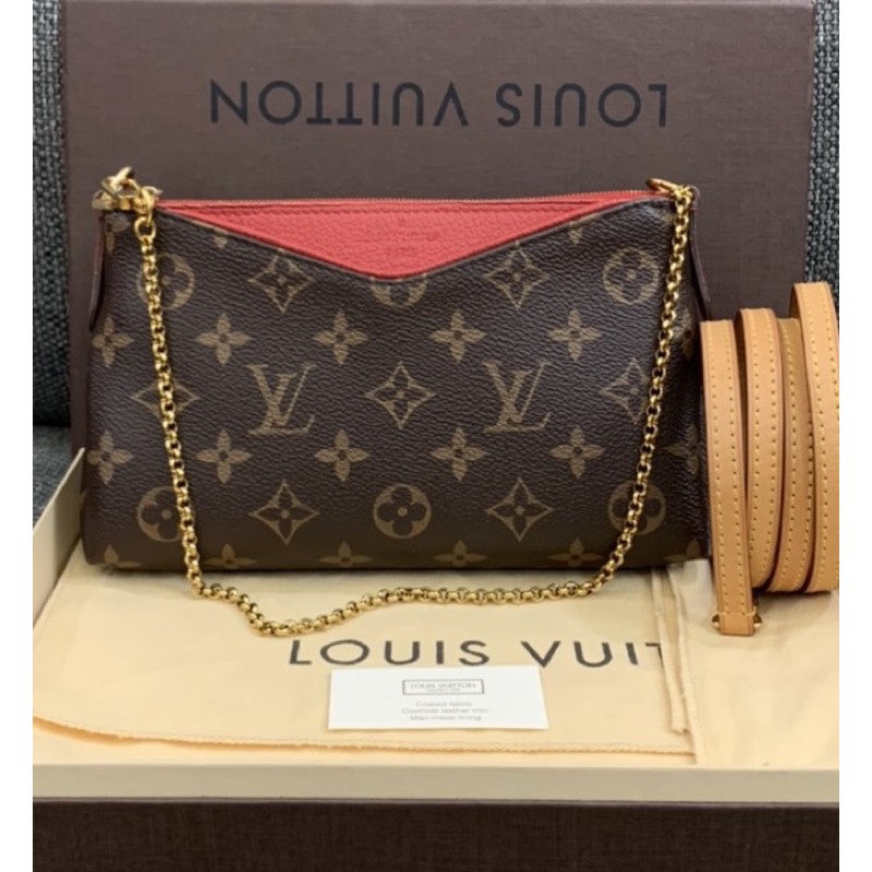 louis vuitton pochette pallas monogram