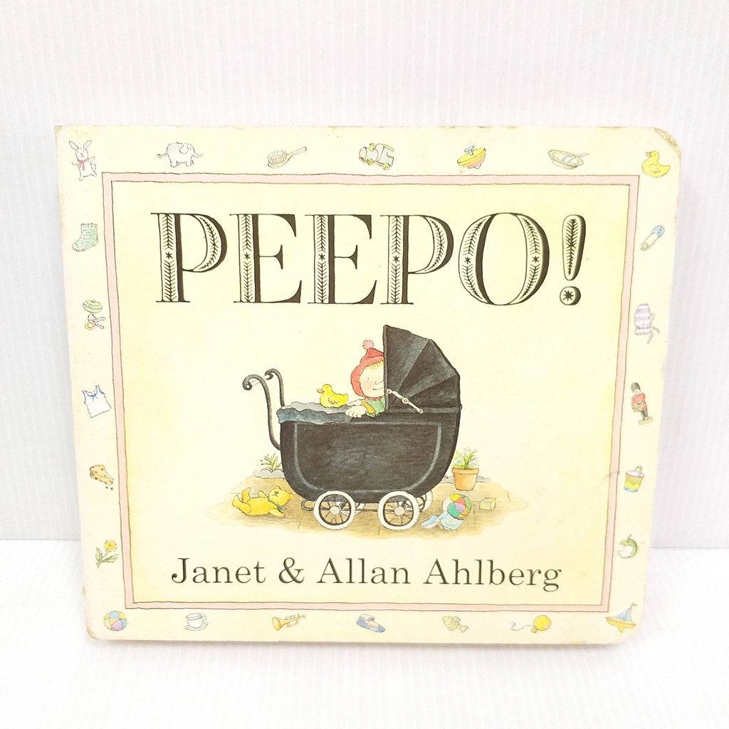 Peepo By Janet & Allan Ahlberg นิทานภาษาอังกฤษ มือสอง บอร์ดบุ๊ก นักเขียนรางวัล