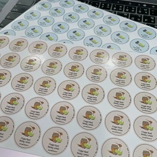 สติกเกอร์ฉลากสินค้า สติกเกอร์รสชาติ ผัก ถั่ว สมุนไพร น้ำสมุนไพร ฉลากสินค้าสำเร็จรูป [no.S15]
