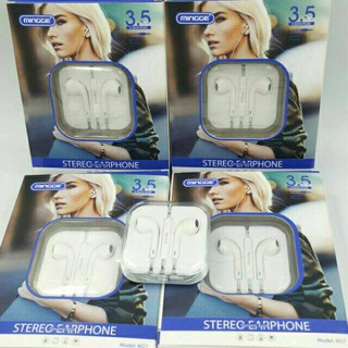 หูฟัง ซัมซุง oppo vivo  Earphone 3.5 Super Bass (MINGGE)