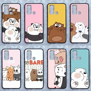 เคส Oppo A15 / A15s ลายการ์ตูนสามหมีจอมป่วน ขอบนิ่มหลังแข็ง เคสมือถือเคส Caseเคส TPU ขอบนิ่มหลังแข็ง ไม่ขูดตัวเครื่อง ไ