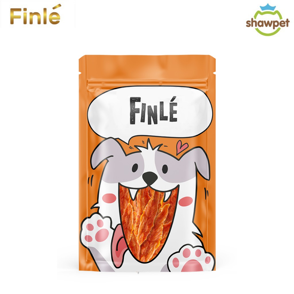 [ 1 แถม 1 ] Finle Dried Chicken Tenderloin 180 g. ฟินเล สันในไก่อบแห้ง ขนาด 180 กรัม