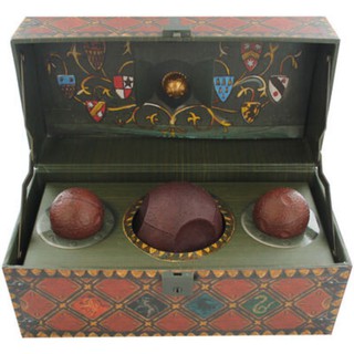 [ของแท้]​ Harry Potter Collectible Quidditch Set แฮร์รี่ พอตเตอร์ ของเล่น ของสะสม golden snitch hogwarts trunk book