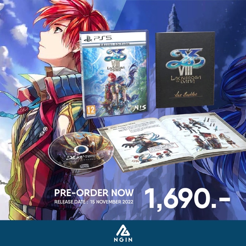 Ys VIII : Lacrimosa of Dana - Deluxe Edition sur PlayStation 5