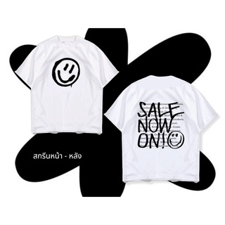 เสื้อยืด ลายหน้ายิ้ม SMILEY SALE