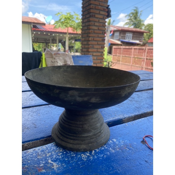 พานทองเหลือง โบราณ ของเก่า