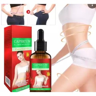 *ส่งจากไทย* Aichun Beauty Capsicum Slimming Body Essential Oil 30ML