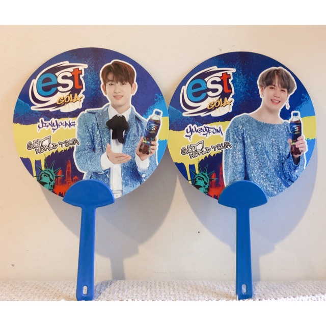 🔥พัด GOT7 est cola Jinyoung-Yugyeom🔥