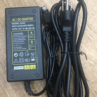 อะแดปเตอร์  24V3A 3pin  AC Power Adapter อะแดปเตอร์ DC ป้องกันความร้อน Power Adapter ทนทานได้มาตรฐาน