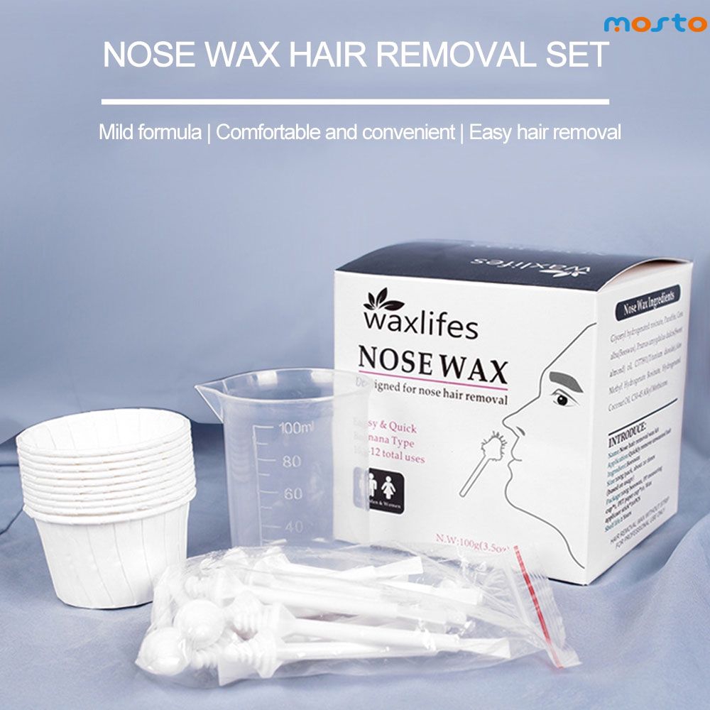 nose and ear hair removal wax