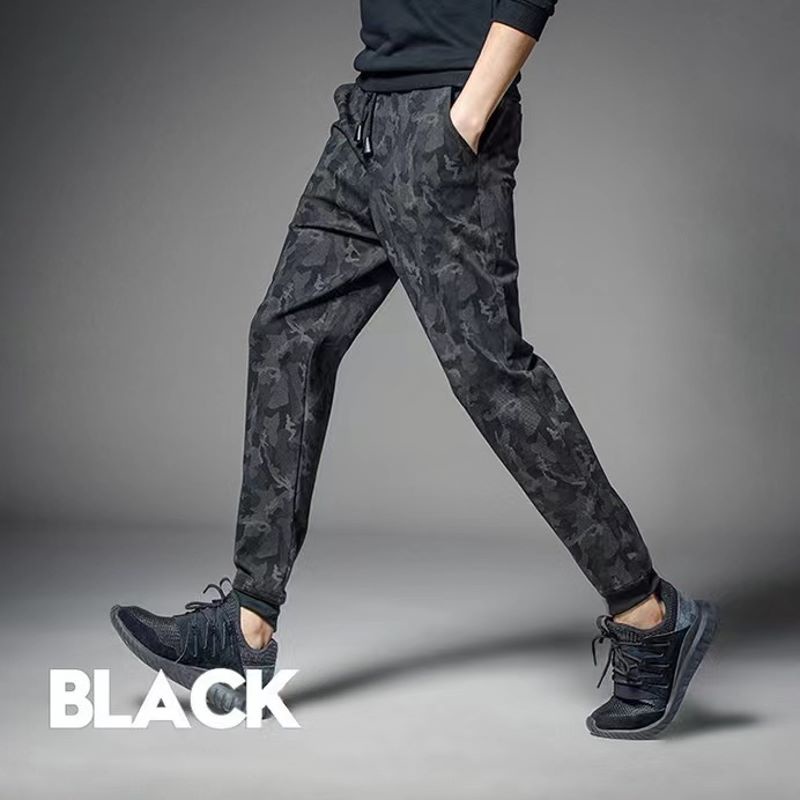 CYD(KZ-14 )กางเกงแฟชั่น ขาจั๊ม สไตล์เกาหลี ผ้านิ่มใส่สบาย สำหรับผู้ชาย กางเกงขายาวผู้ชาย ลำลอง กางเกงขายาว - รูปที่ 3