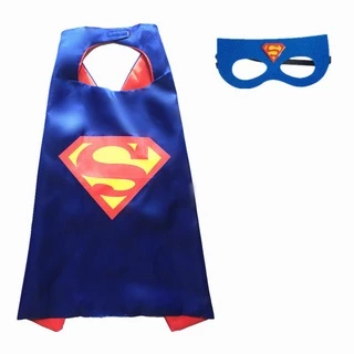 Spider สไตล์ Superhero Cape + ชุดหน้ากาก Red & Blue Hero คอสเพลย์เสื้อคลุมผู้ใหญ่เด็กการ์ตูนเครื่องแต่งกายสําหรับปาร์ตี้ฮาโลวีน