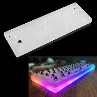 zztimzonex frosted เคสอะคริลิค pcb แผ่นบอร์ดสําหรับ gh 60 dz60 poker 2 60% mini keyboard