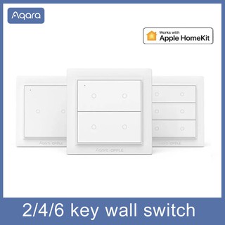 สวิตช์ไฟอัจฉริยะไร้สาย ควบคุมผ่านแอปพลิเคชัน Aqara Opple สําหรับ Mi home App Apple HomeKit