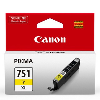 Canon ตลับหมึกอิงค์เจ็ท รุ่น PGI750XL PGBK-XL /CLI-751XL BK/C/M/Y/GY (หมึกแท้100%) ไซด์ใหญ่ XL (สินค้าพร้อมส่ง)