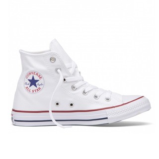 ราคา[กรอกโค้ด FITBMD1 ลดอีก12%] CONVERSE All Star Classic Hi - White สีขาว รองเท้า คอนเวิร์ส แท้ คลาสสิค หุ้มข้อ