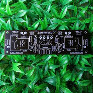 บอร์แอมป์ เครื่องขนายเสียง PCB ป้องกันลำโพงแยกอิสระ ขนาด60A