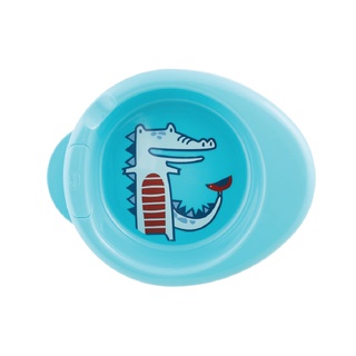 [ใช้ 2 โค้ดลดเพิ่ม] Chicco Warmy Plate 6M+ Boyชามอาหารสำหรับเด็ก