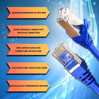 สายแลน XLL Network cable CAT7 SFTP  ความยาว 1.5M. 3M. 5M. 10M. 15M. 20M. 30M. 50M.