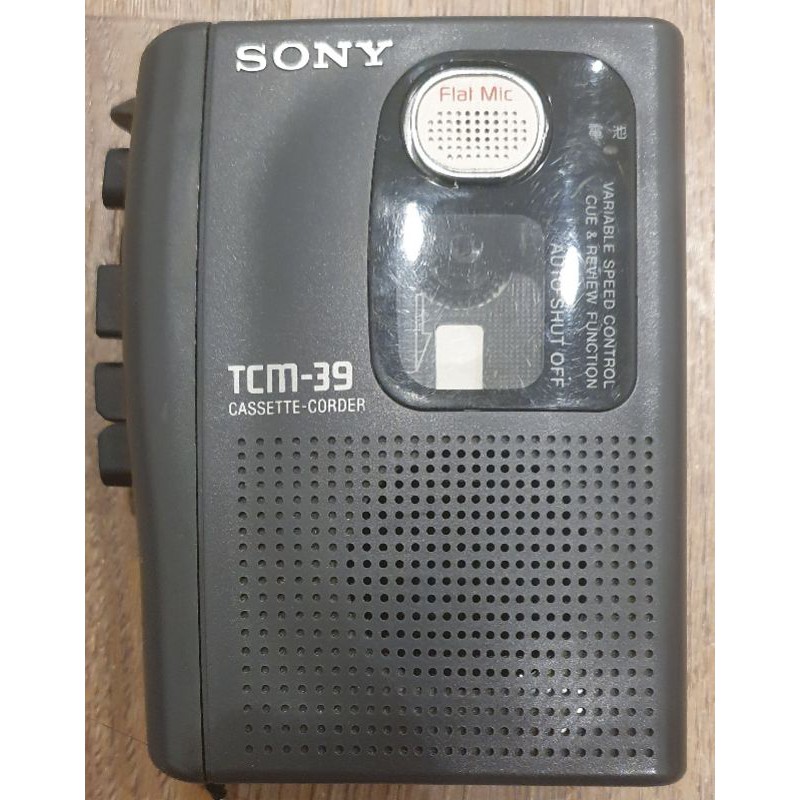 เครื่องเล่นเทปคาสเซ็ท SONY TCM-39 (Tape Cassette Player)