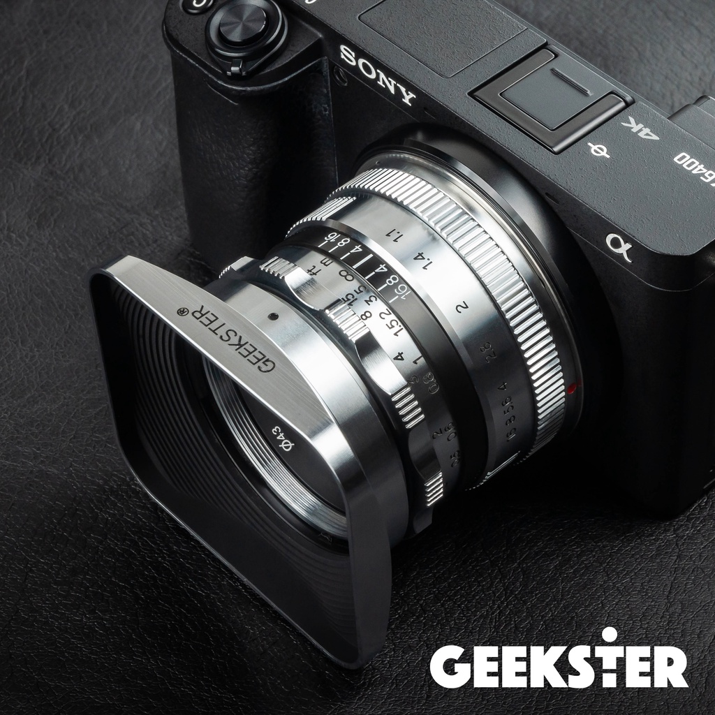 รุ่นพิเศษ GEEKSTER 35mm f1.1 Signature Edition เลนส์ละลาย ( 35 mm 1.1 สีเงิน Limited  ) - รูปที่ 3