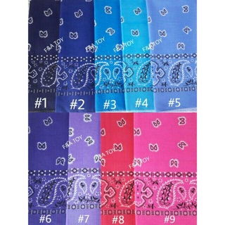 🎉🎉พร้อมส่ง🎉🎉ผ้าเช็ดหน้า ผ้าโพกหัว