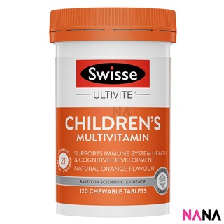 Swisse Ultivite Childrens Multivitamin 120 Tablets (EXP:03 2025)