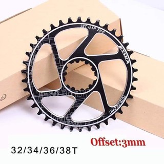 ใบจานเดี่ยวไดเร็ค GXP/bb30 Offset 3mm สำหรับขาจาน sram