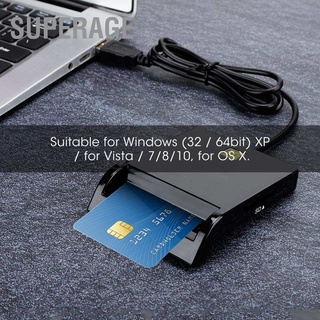 Usb2.0 เครื่องอ่านการ์ดมัลติฟังก์ชั่นสําหรับ M2 / Ms Bank Id Sim/ Memory / Cac Card