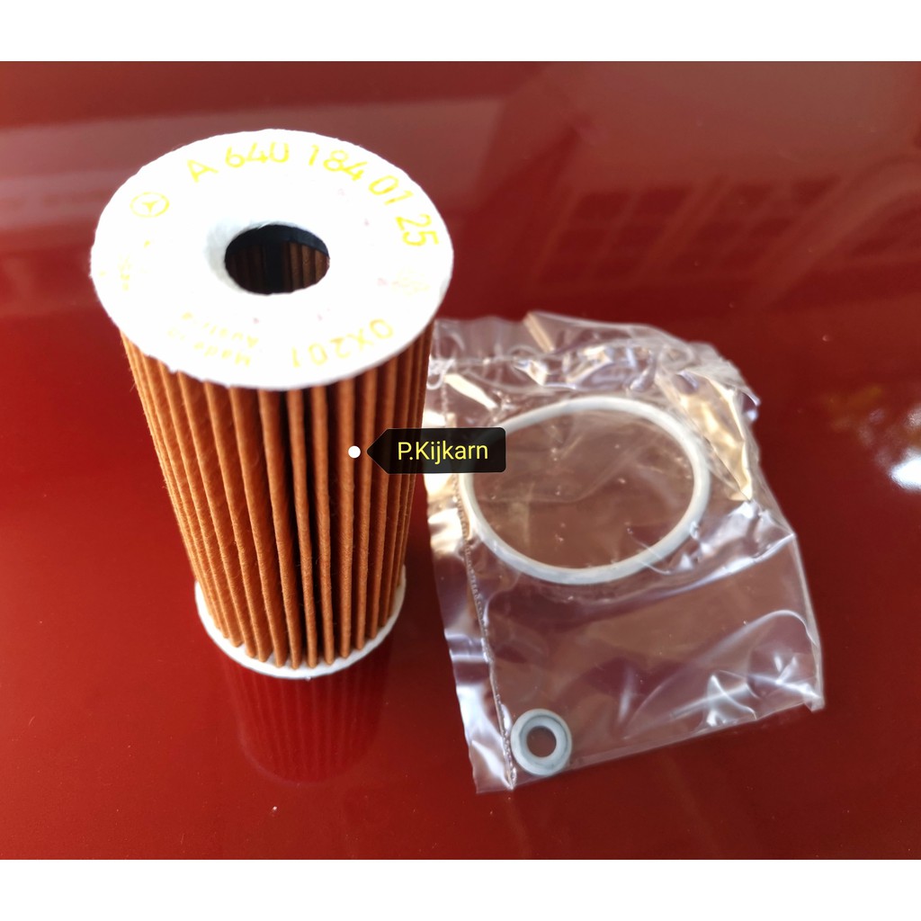 ไส้กรองน้ำมันเครื่อง​ รถเบนซ์​ ของแท้ เบอร์ A640 180 00 09