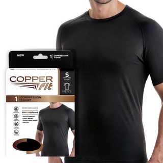 เสื้อออกกำลังกาย Copper Fit Compression T-Shirt รุ่น CopperFit-Body